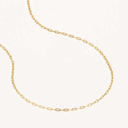 Link Chain Simple Necklace 1