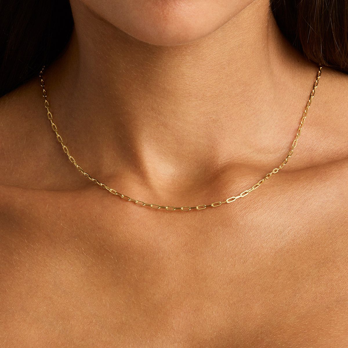 Link Chain Simple Necklace 4