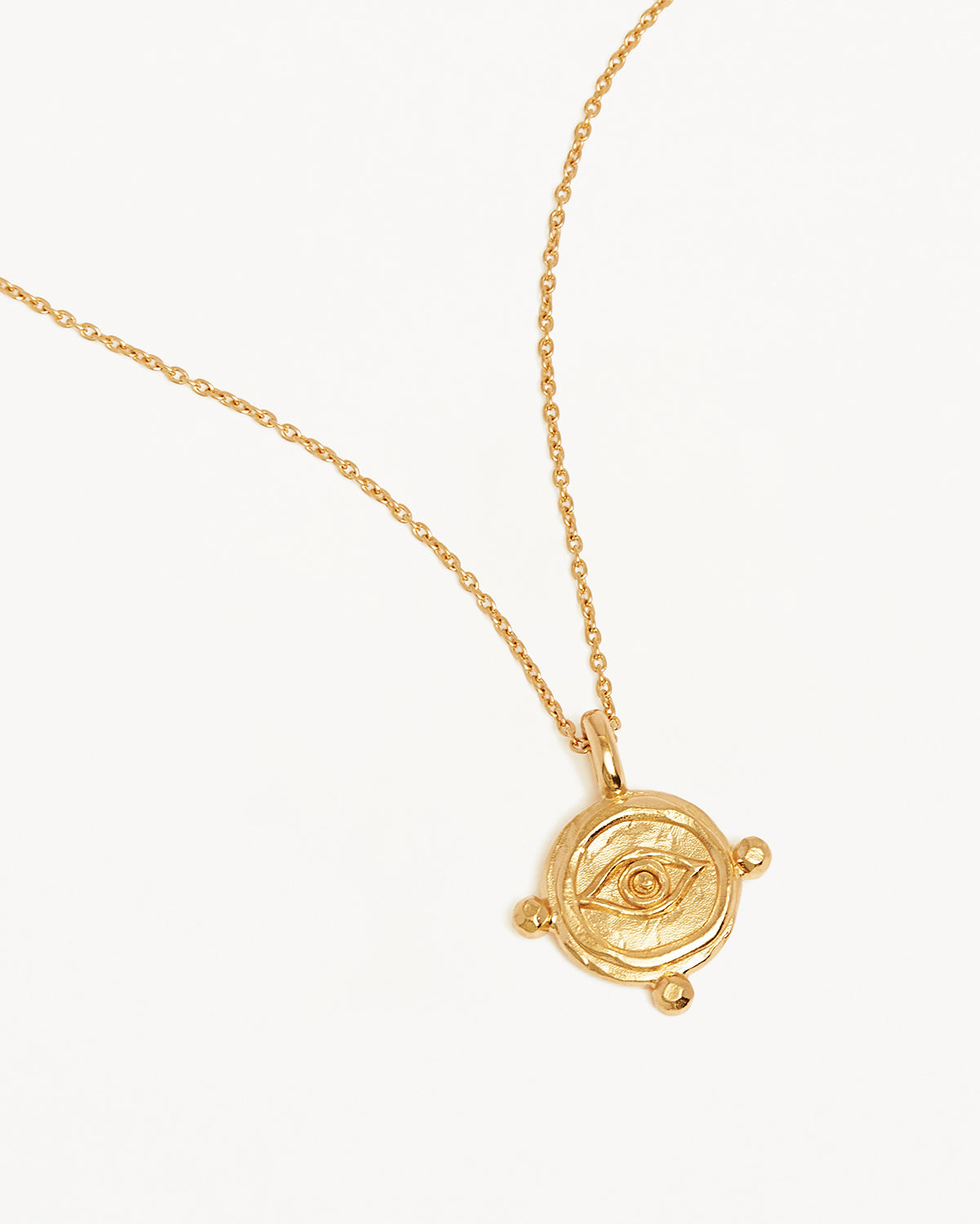 Golden Compass Pendant Necklace