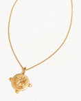 Load image into Gallery viewer, Golden Compass Pendant Necklace
