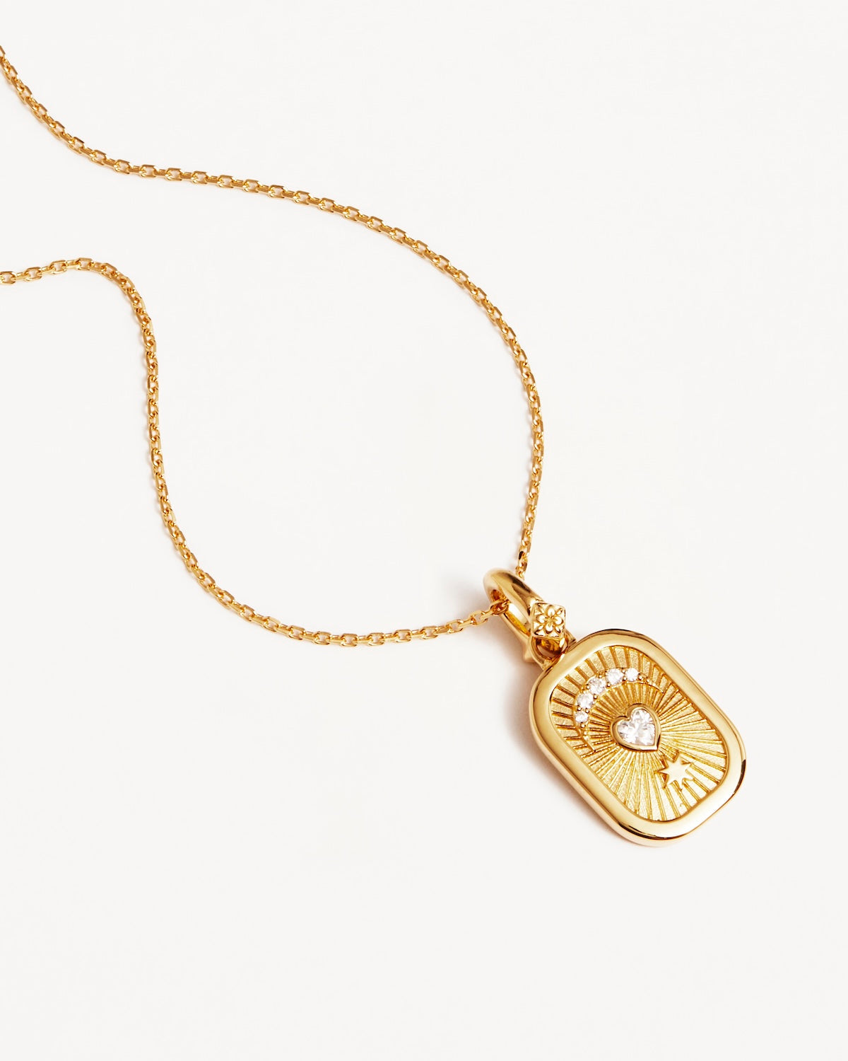 Elegant 0.05 TCW Round Lab Grown Diamond Pendant Necklace 4