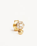 Load image into Gallery viewer, 0.05 TCW Round Lab Grown Diamond Cluster Stud Earrings in Gold
