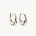 Load image into Gallery viewer, Elegant Gold Twist Hoop Earrings 2
