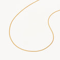 Load image into Gallery viewer, Elegant Gold or Silver Curb Chain Necklace
