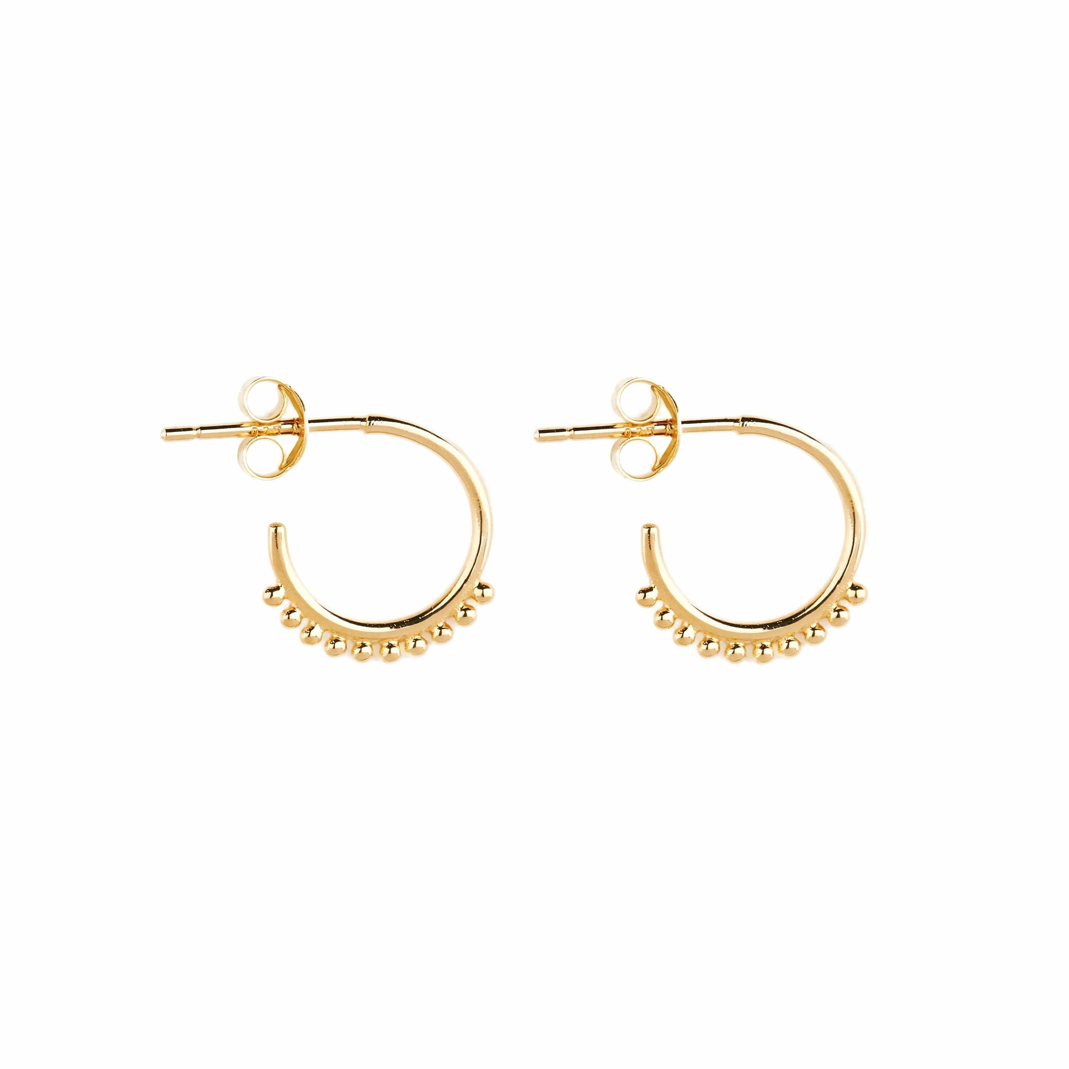 Bubble Style Hoop Earrings