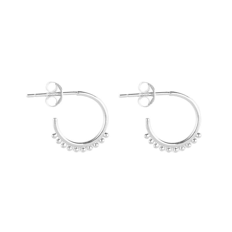 Bubble Style Hoop Earrings