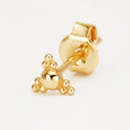 Load image into Gallery viewer, Golden Harmony Single Stud Earring
