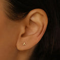 Load image into Gallery viewer, Golden Harmony Single Stud Earring
