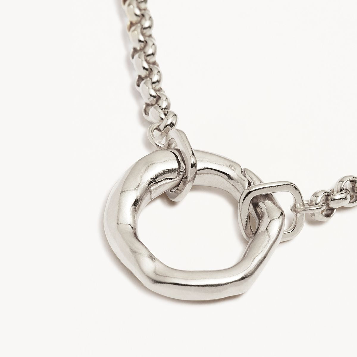Golden Horizon Linked Circle Necklace 6
