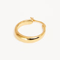 Load image into Gallery viewer, Golden Radiance Large Hoop Earrings
