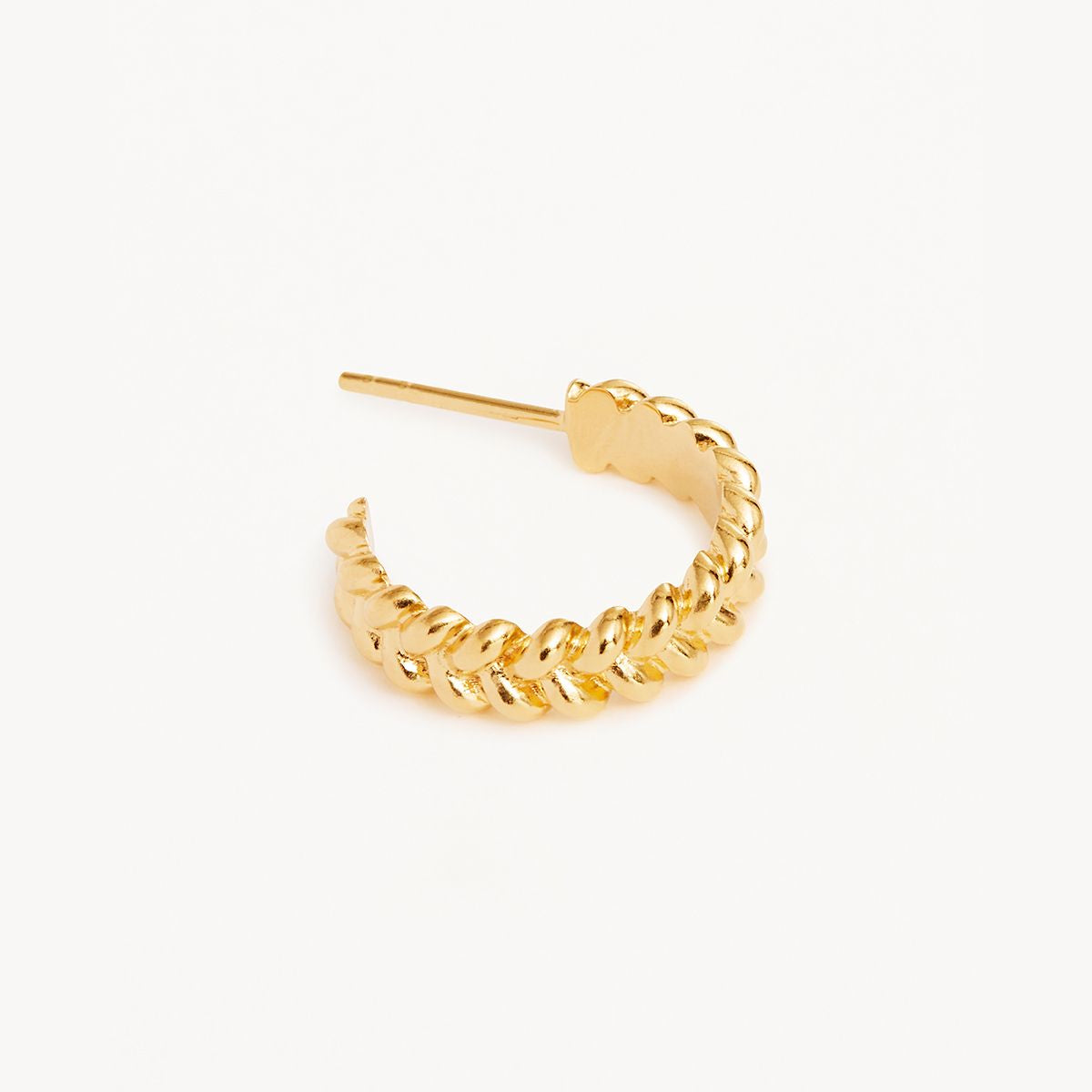 Bubble Shaped Intertwined Hoops Large Earring 6