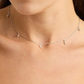 Load image into Gallery viewer, Radiant Star 0.10 TCW Lab Grown Diamond Choker Necklace
