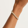 Load image into Gallery viewer, Elegant Gold-Twist Cuff Bracelet
