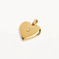 Load image into Gallery viewer, Radiant 0.02 TCW Lab Grown Diamond Heart Pendant Locket
