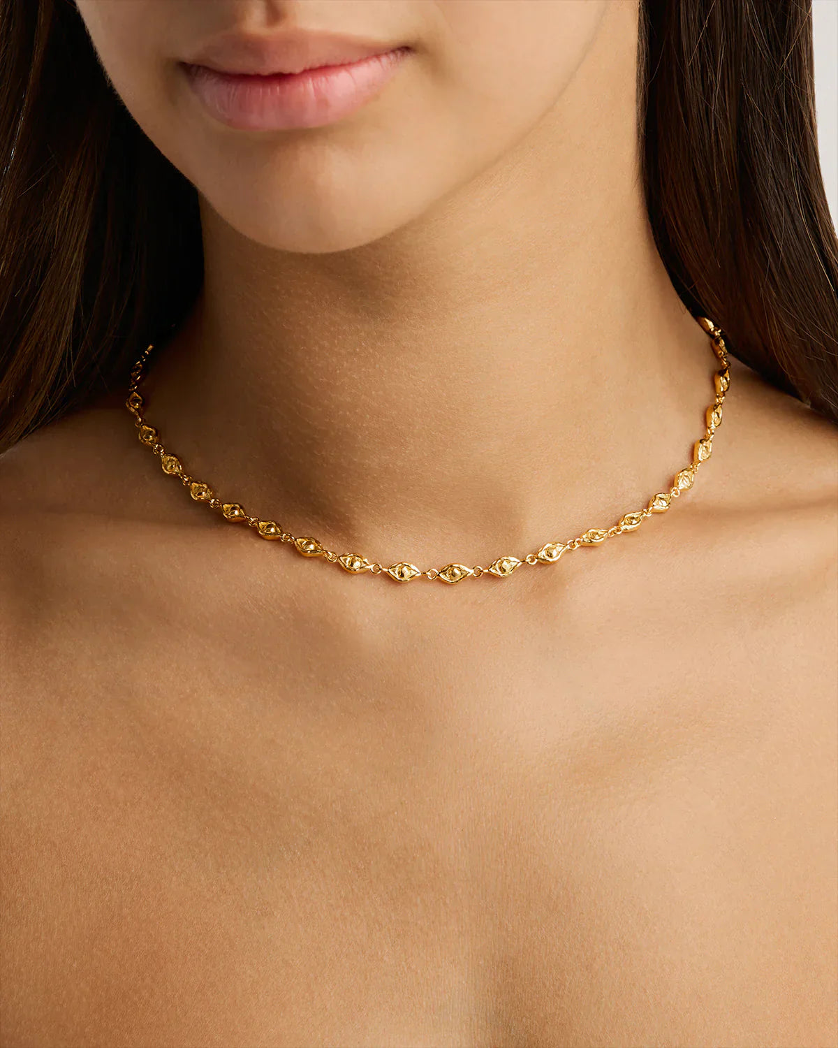 Simple Lucky Eyes Choker Necklace 2