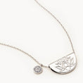 Load image into Gallery viewer, Radiant Lotus Charm Pendant Necklace
