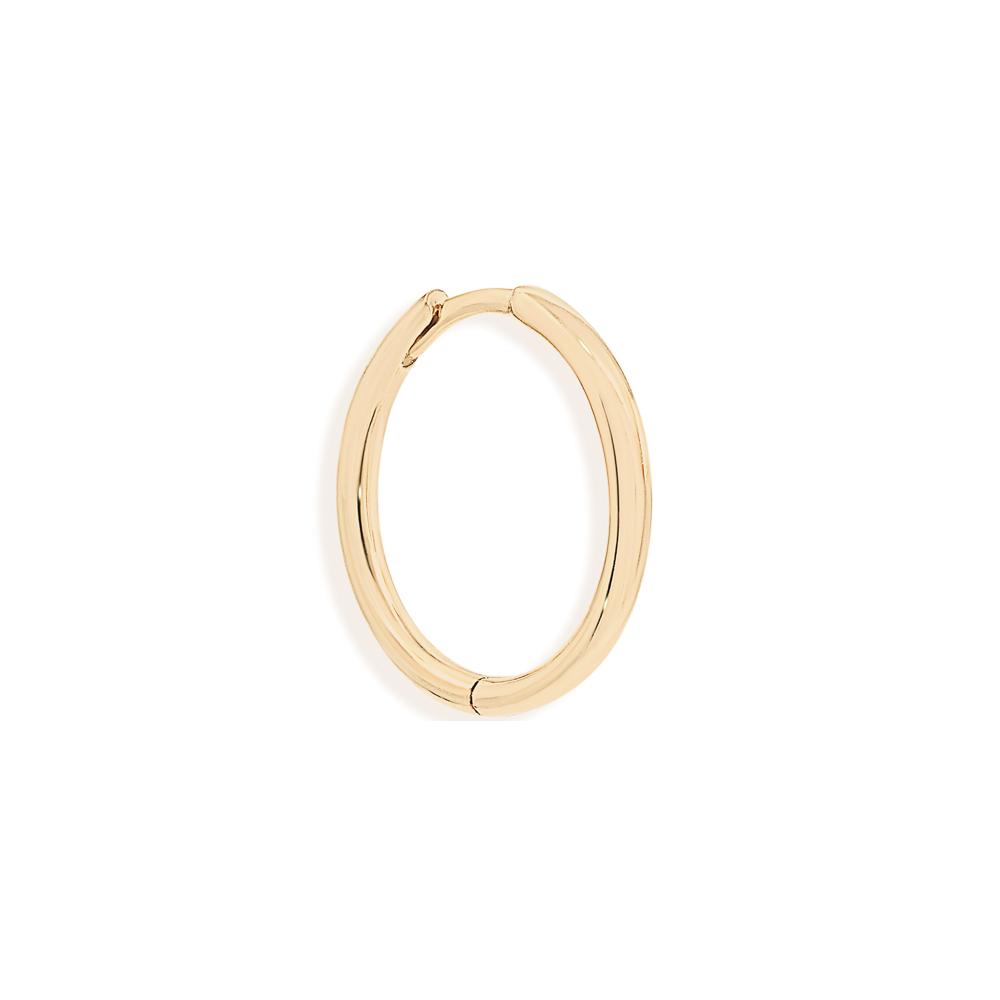 Radiant Gold Hoops: Timeless Elegance Earring Collection 5