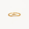 Load image into Gallery viewer, Elegant 0.15 TCW Lab Grown Diamond U-Shaped Wedding Band 1
