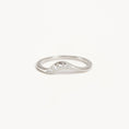 Load image into Gallery viewer, Elegant 0.15 TCW Lab Grown Diamond U-Shaped Wedding Band
