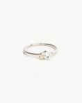 Load image into Gallery viewer, Radiant 0.70 CT Oval Gemstone Solitaire Ring
