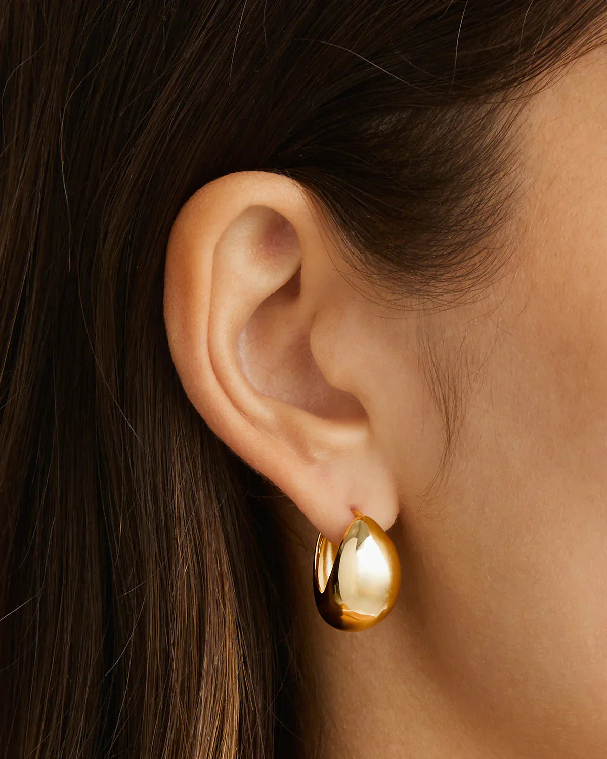 Bold Sunkissed Large Hoop Earrings