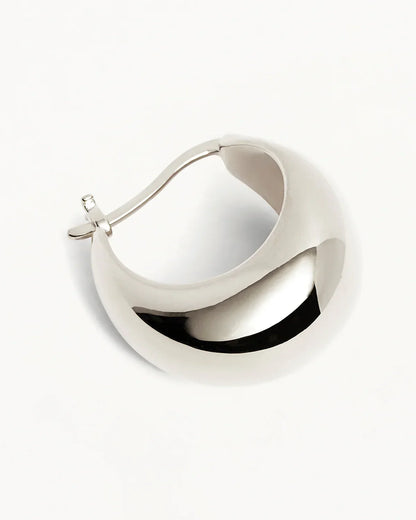 Bold Sunkissed Large Hoop Earrings 7