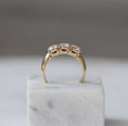 Load image into Gallery viewer, Eternal Elegance: 1.50 TCW Round Lab-Grown Diamond Trio Wedding Band
