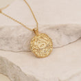 Load image into Gallery viewer, Exquisite Cancer Zodiac Necklace with Round Lab-Grown Diamond Pendant
