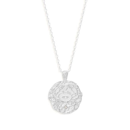 Exquisite Cancer Zodiac Necklace with Round Lab-Grown Diamond Pendant 6