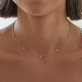 Load image into Gallery viewer, 0.3 TCW Round Lab-Grown Diamond Gold Necklace
