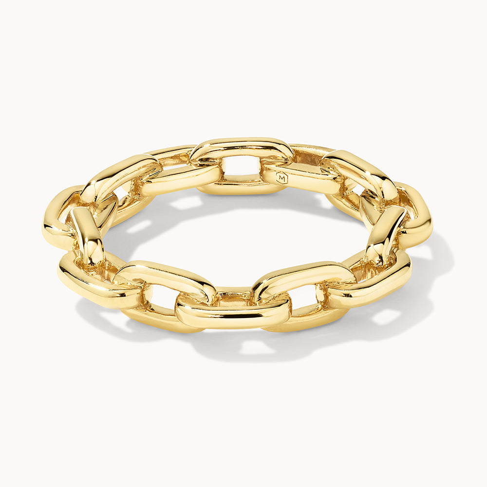 Chain Link Style Wedding Band