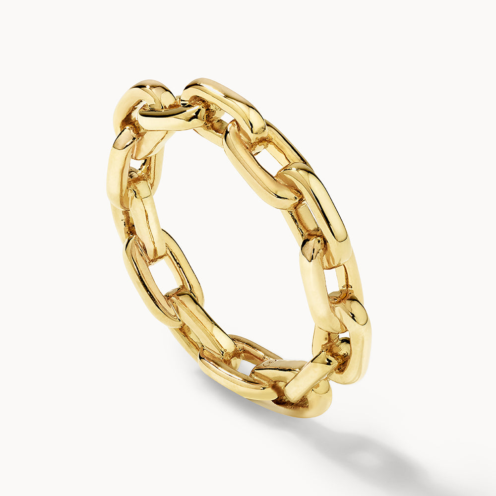 Chain Link Style Wedding Band 5