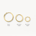 Load image into Gallery viewer, Golden Elegance: Timeless Hoop Earrings
