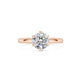 Load image into Gallery viewer, 1.5 ct Round F- VS1 Diamond Moissanite Engagement Ring
