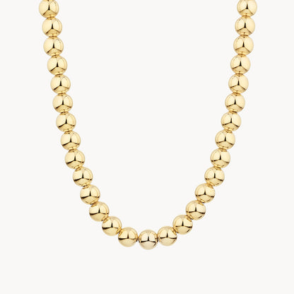 Glamorous Gold Ball Chain Necklaces 1
