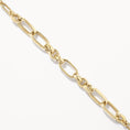 Load image into Gallery viewer, Elegant Gold Paperclip Chain Necklace
