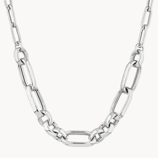 Luxurious Bold Paperclip Chain Necklace