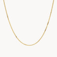 Load image into Gallery viewer, Golden Elegance Curb Chain Necklace
