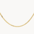 Load image into Gallery viewer, Golden Elegance Curb Chain Necklace
