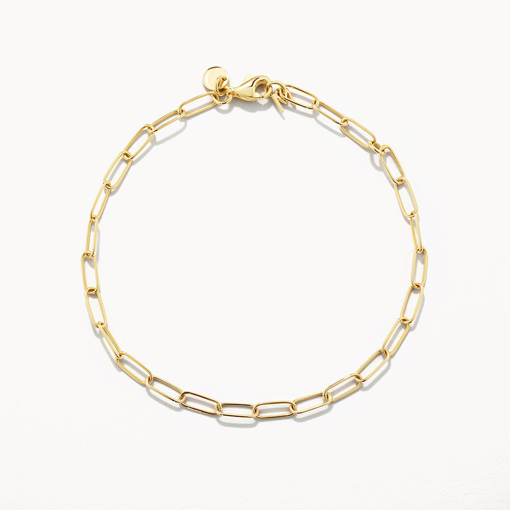 Classic Paperclip Chain Bracelet