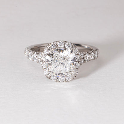 Solitaire-Oval Lab Grown Diamond Engagement Ring