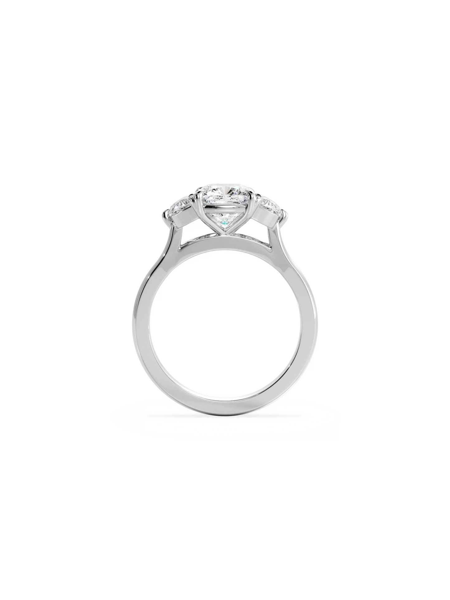 Solitaire-Oval Lab Grown Diamond Engagement Ring