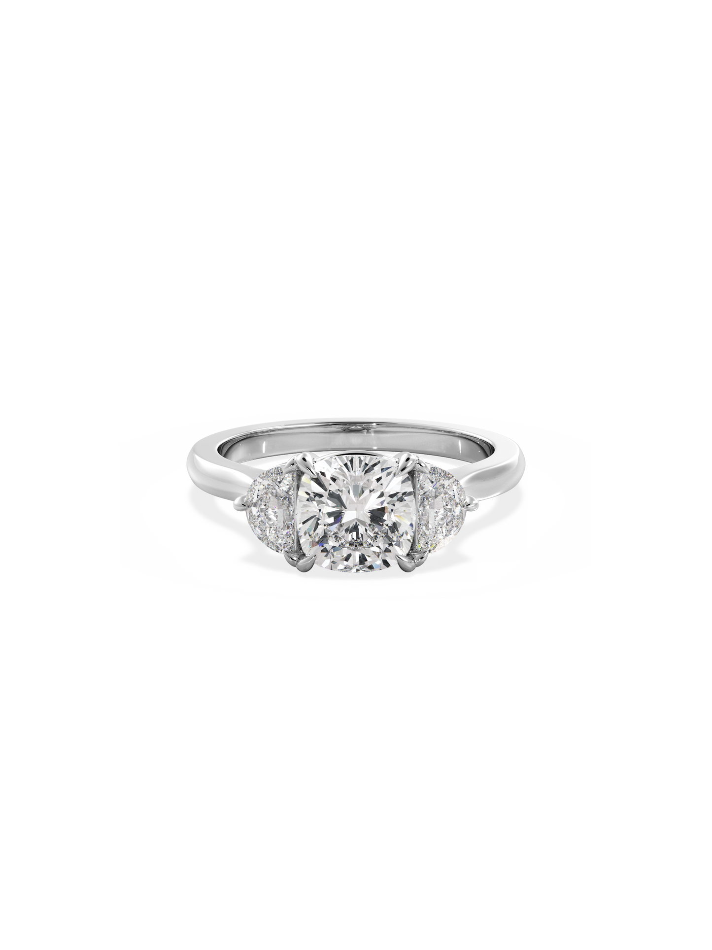Solitaire-Oval Lab Grown Diamond Engagement Ring
