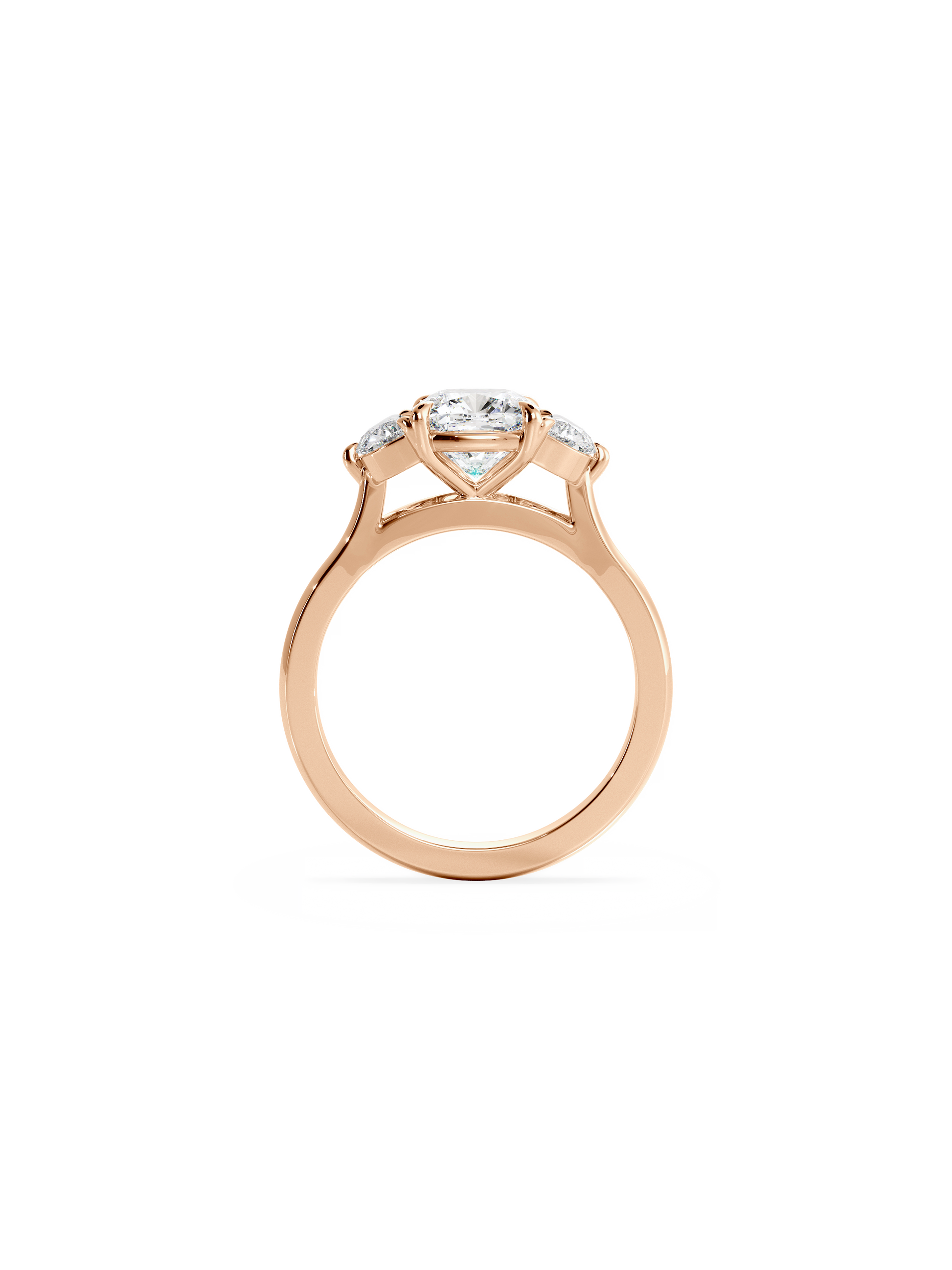 Solitaire-Oval Lab Grown Diamond Engagement Ring