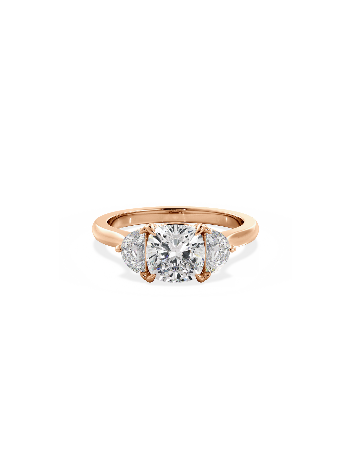 Solitaire-Oval Lab Grown Diamond Engagement Ring