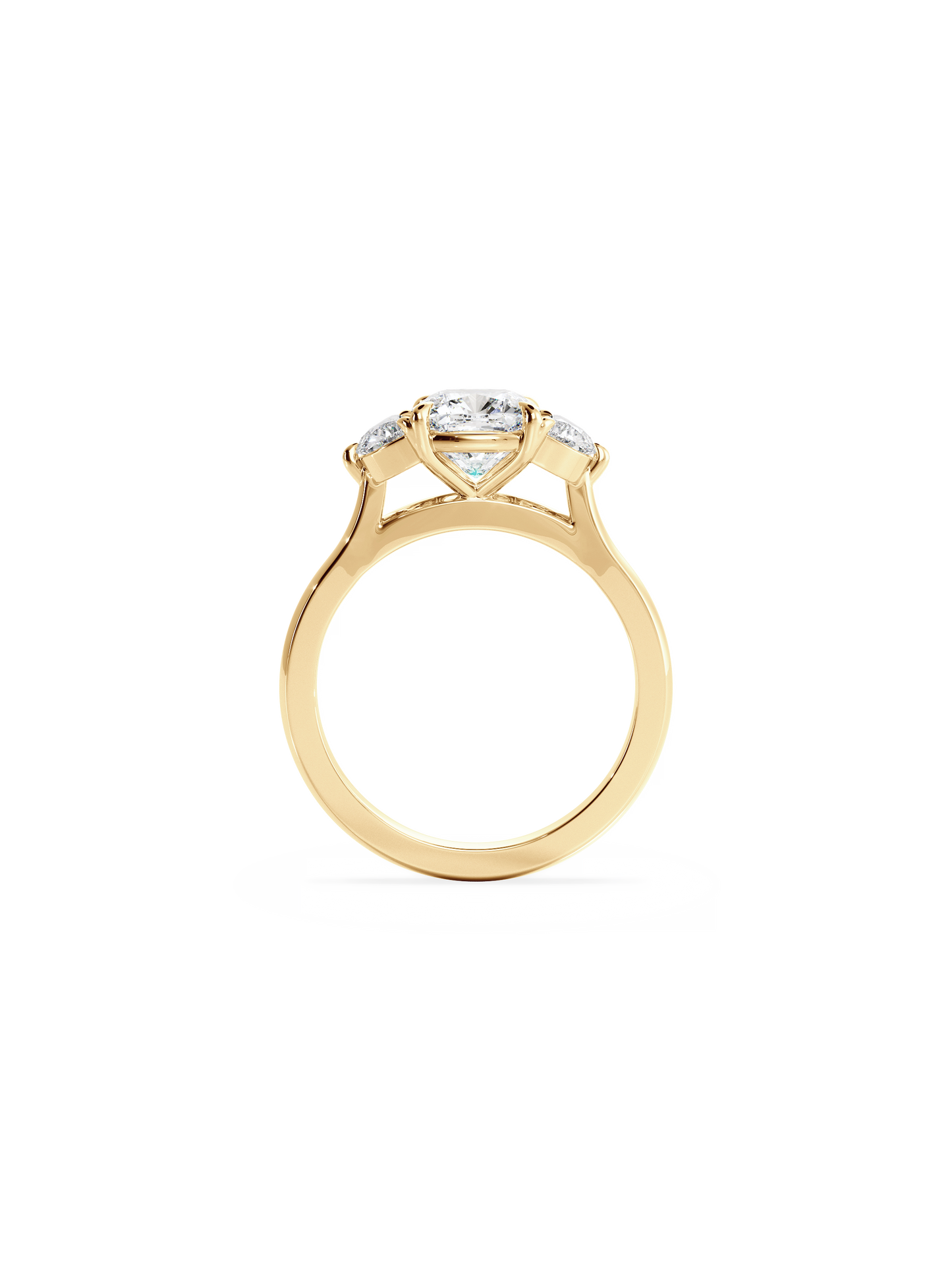 Solitaire-Oval Lab Grown Diamond Engagement Ring