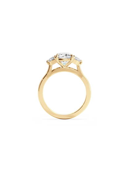 Solitaire-Oval Lab Grown Diamond Engagement Ring