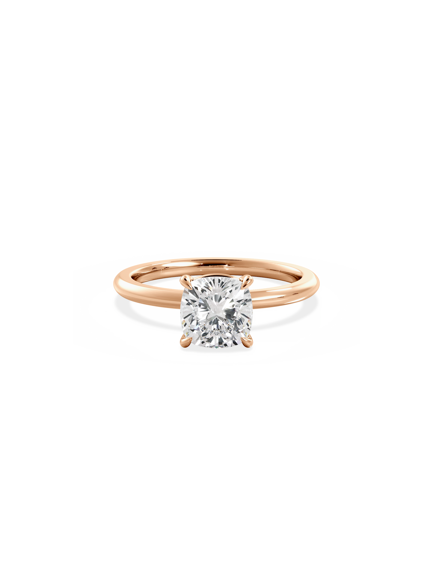 Solitaire-Oval Lab Grown Diamond Engagement Ring