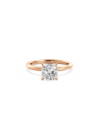 Solitaire-Oval Lab Grown Diamond Engagement Ring