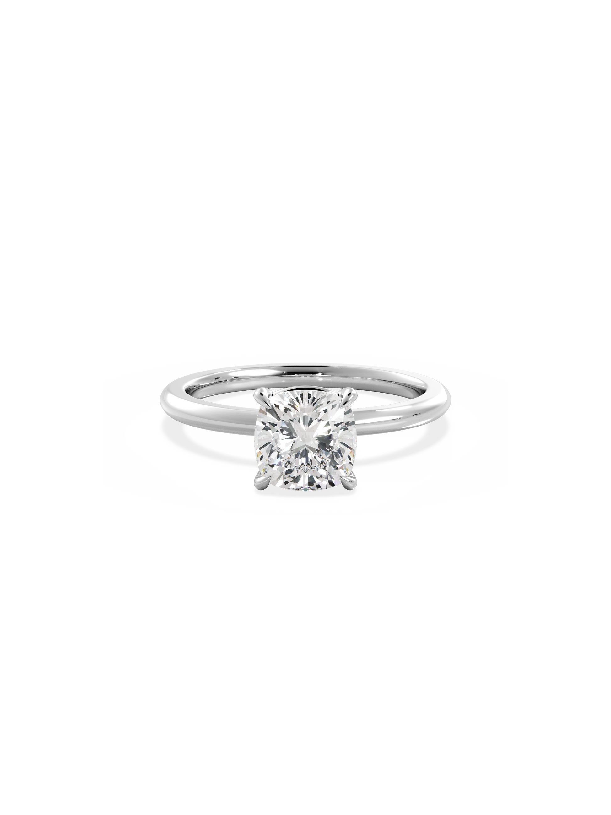 Solitaire-Oval Lab Grown Diamond Engagement Ring
